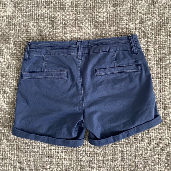 American Eagle Twill Stretch Shorts, Sz 00 - Picture 2 of 6
